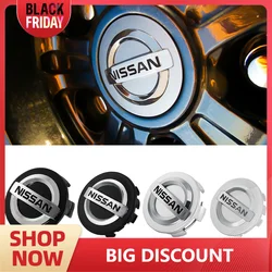 4Pcs 54MM/60MM Car Wheel Center Hub Caps Logo Cover Accessories For Nissan X-trail Qashqai Note Juke Sentra Patrol Navara Micra