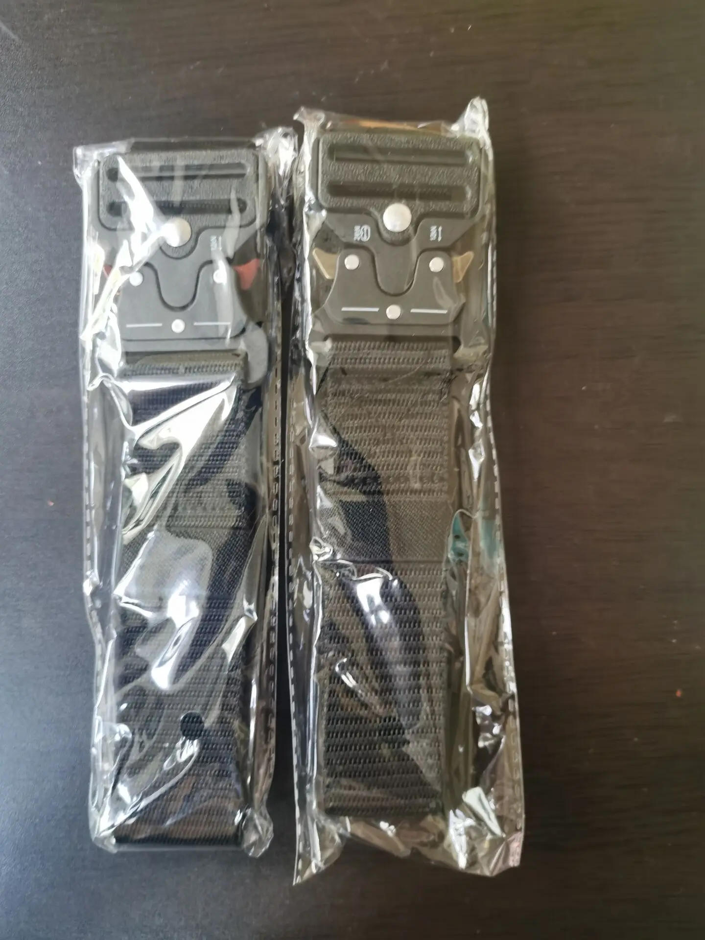 حزام تكتيكي للرجال متعدد الوظائف حزام قماش مروحة عسكرية خارجي حزام تدريب من النايلون الاصطناعي 2 قطعة #3