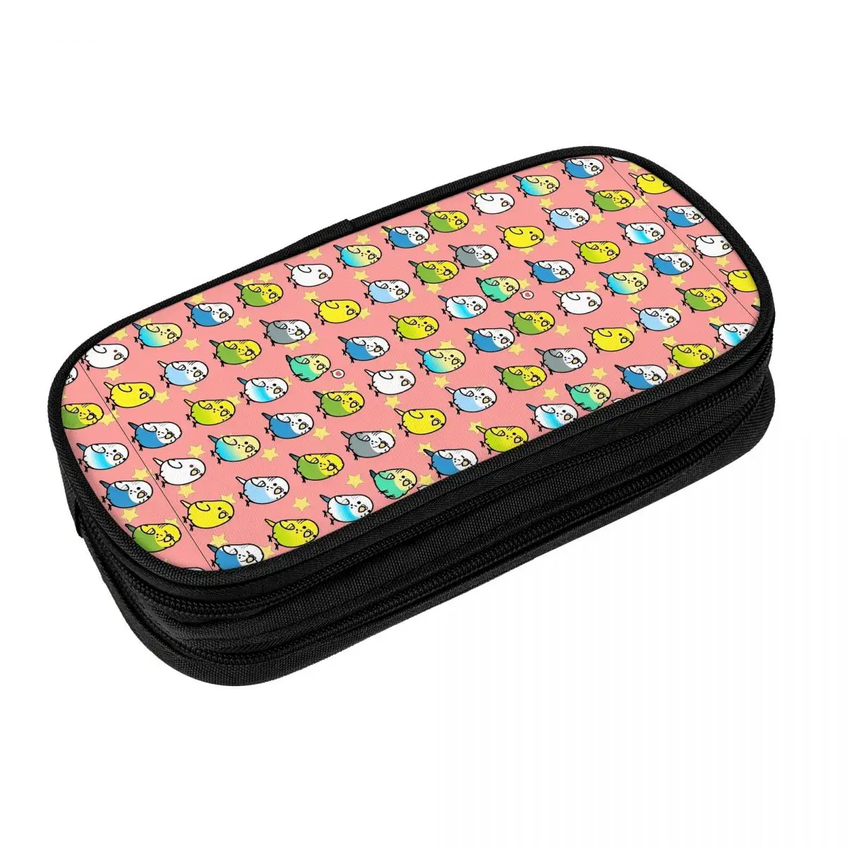 

Too Many Birds Cartoon Cockatoo (1) Pencil Case Students Cool Pen Box Pattern School Pencil Cases Stationery Gift Idea