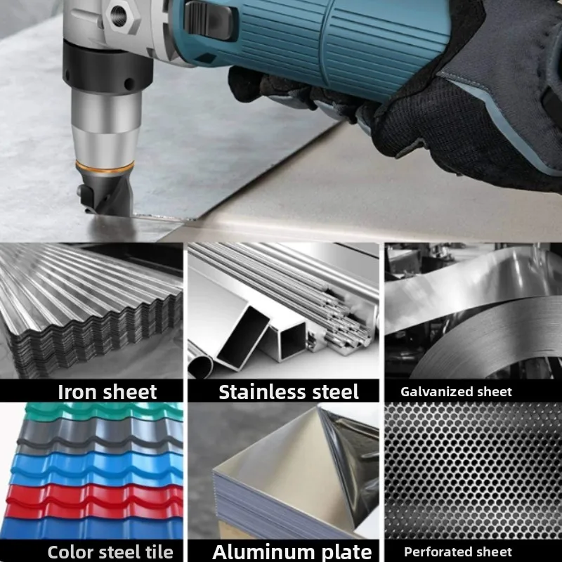 5050 Electric Sheet Snip Scissor Cutter 220V Secateurs Metal Cutter Metal Shear Snip For Iron Metal Board