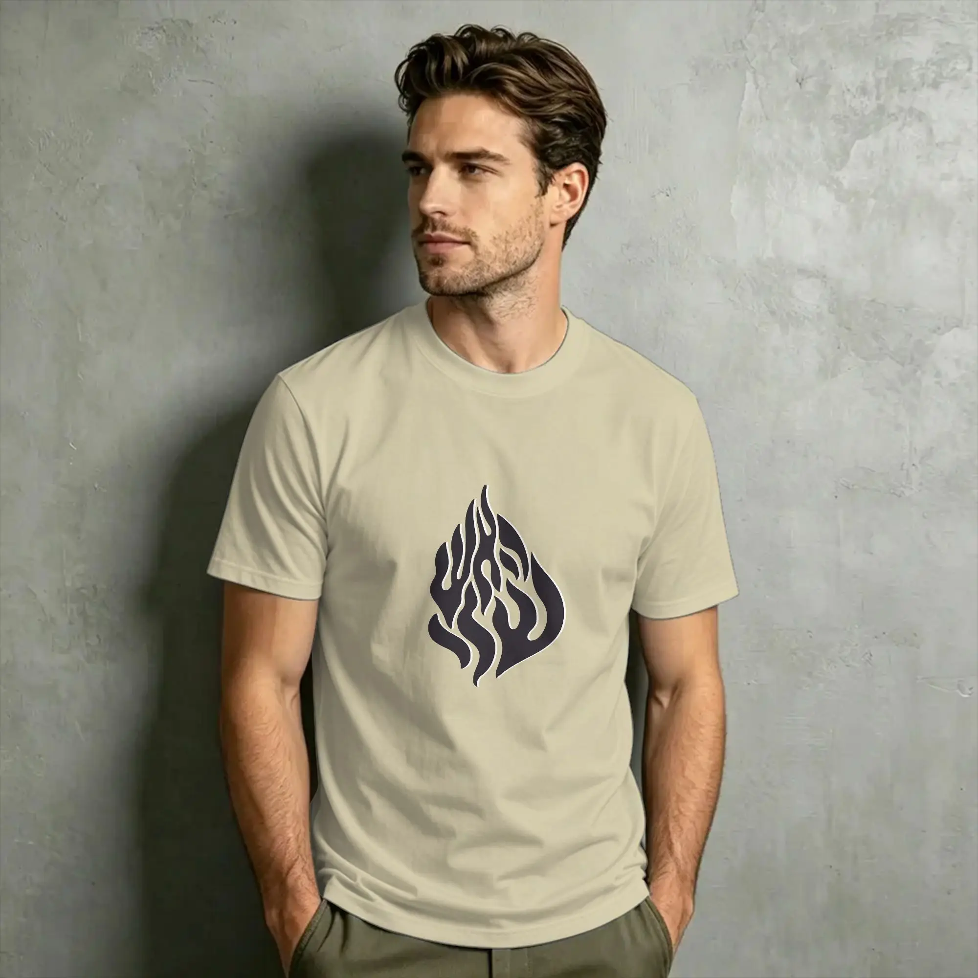My Fire Rebbe Nachman T Shirt Summer  Hippie T Shirts Men's Cotton O-Neck Plus Size 5XL Tees Short-Sleeved Streetwear Tops