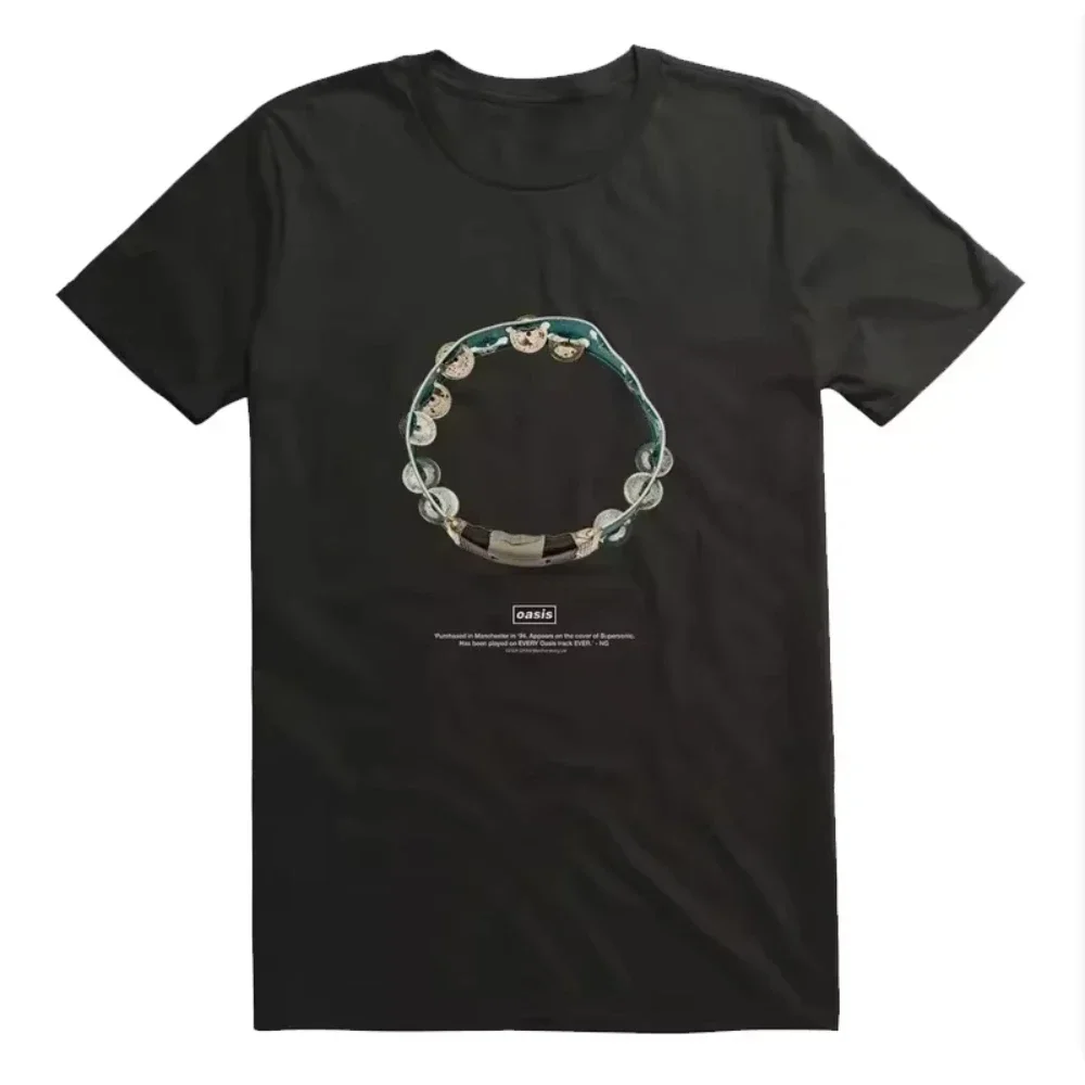 

In the summer of 2025 Oasis Band's signature retro rock Tshirt is a new cotton-printed women top suitable for both men and women