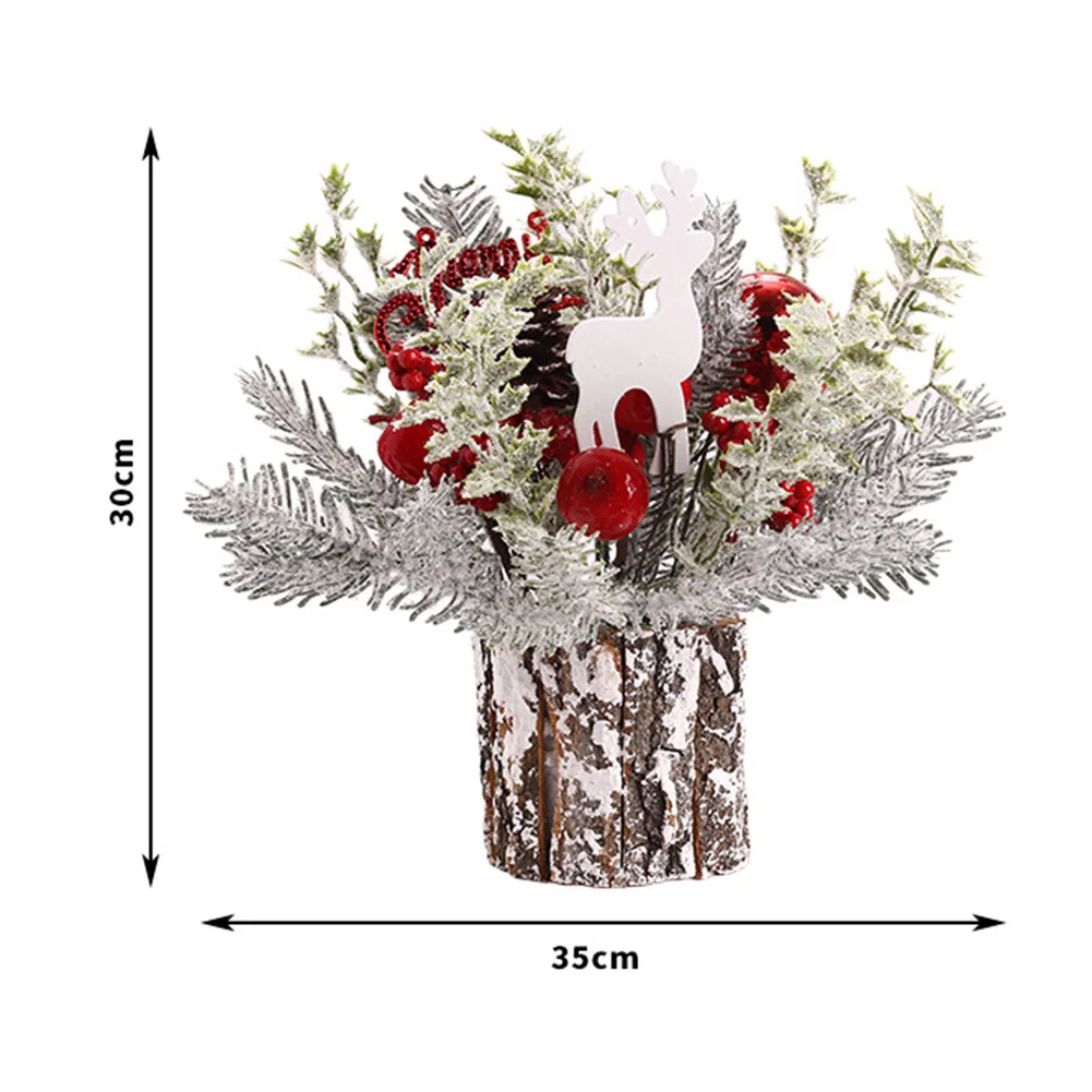 Festive Setup Desktop Ornaments Holiday Decoration Authentic Holiday Atmosphere Festive Atmosphere Simulation Materials