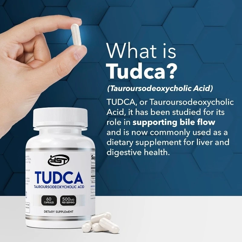 Each Serving Contains 500mg Tudca 60 Capsules ( Days Supply) Taurine Tudca Supplement Capsules