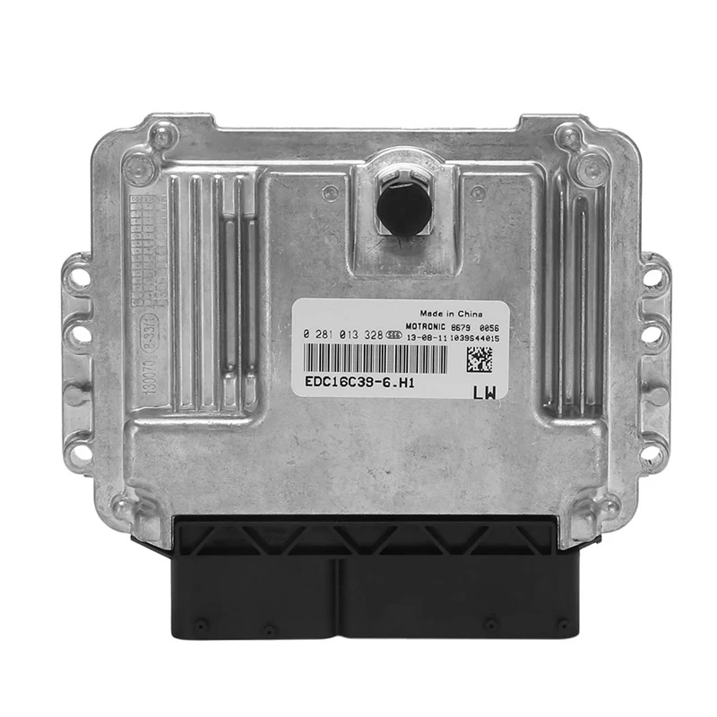 1 Piece 2.8T Car Crude Oil Engine Computer Board ECU 0281013328 EDC16C39-6 Silver For Great Wall Wingle Haval