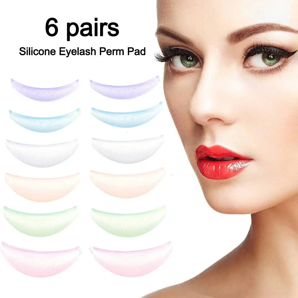 Applicator Tools Silicone Eyelash Perm Pad Makeup Accessories Reusable Silicone Eye Patch Eyelash Extension With Box Eye Lashes