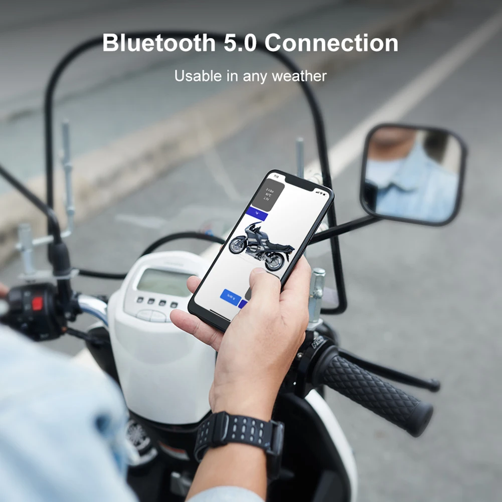 

Датчик давления в автомобильных шинах Motorcylce, Bluetooth-совместимый датчик сигнализации давления в шинах, аксессуары для дисплея мобильных телефонов