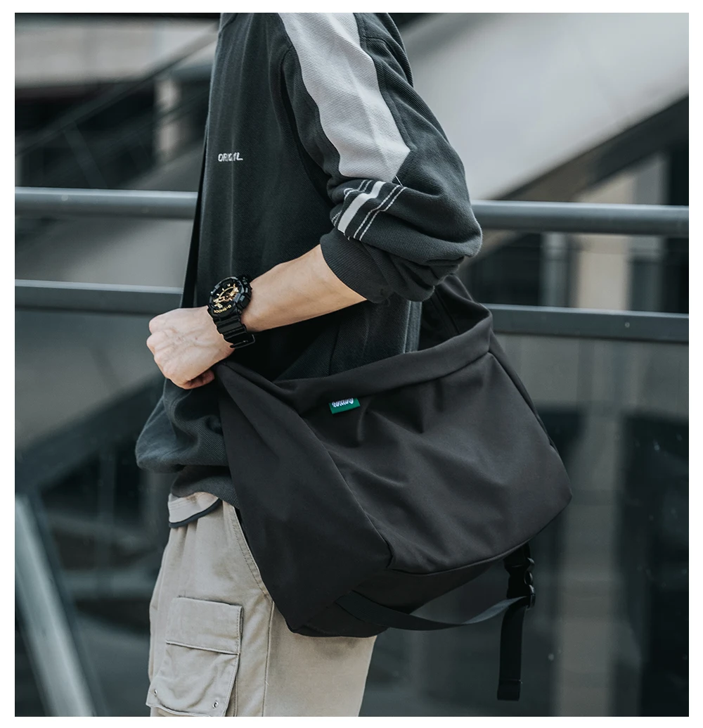 MOYYI Oxford Männer Messenger Taschen Hohe Kapazität Casual Teenager Schule Buch Taschen Mode Reise Schulter Umhängetasche Neue Design – Detail 7