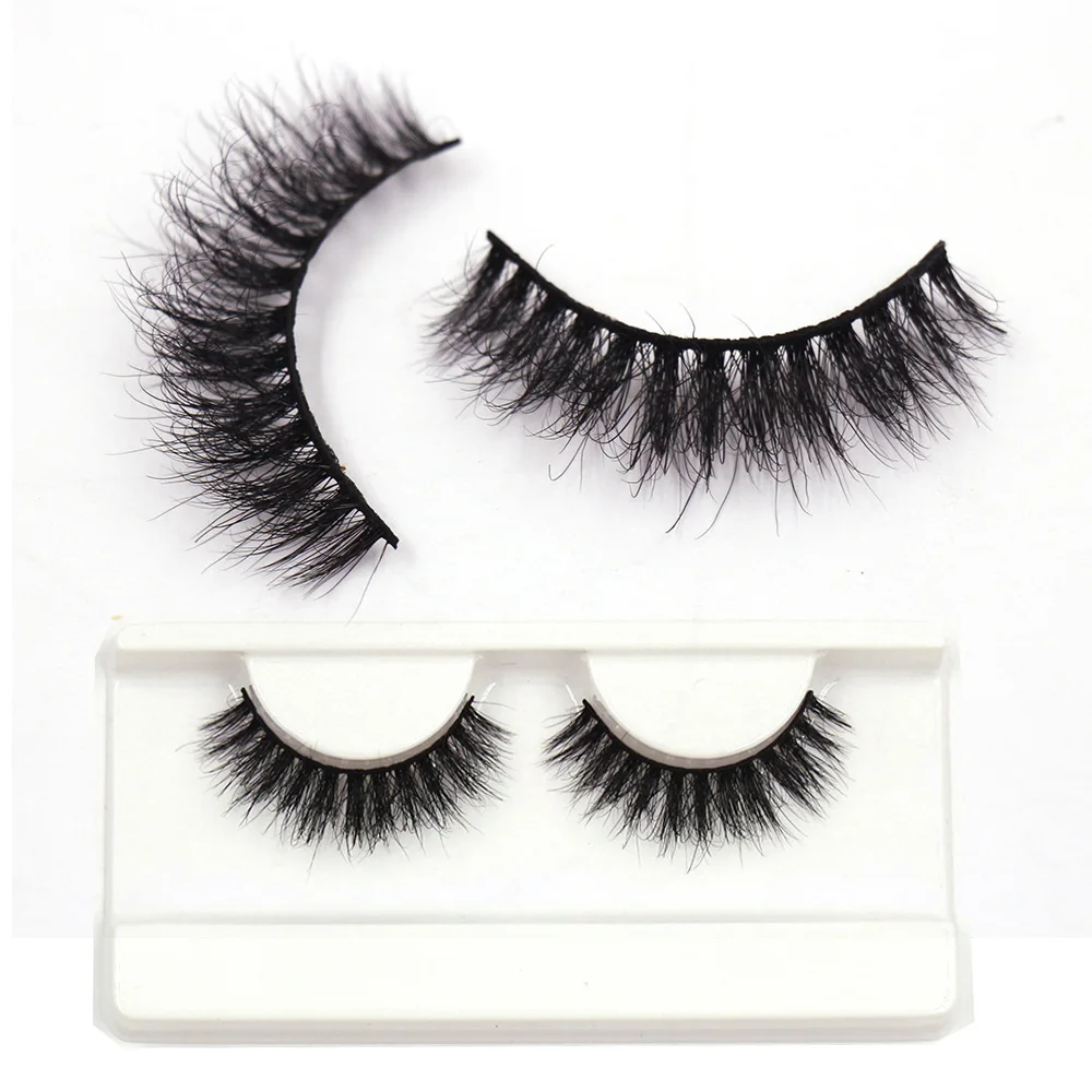 Ciglia di visone 5D sfuse Ciglia finte disordinate a strati soffici all'ingrosso Articoli per le aziende Trucco di estensione ciglia naturali sottili