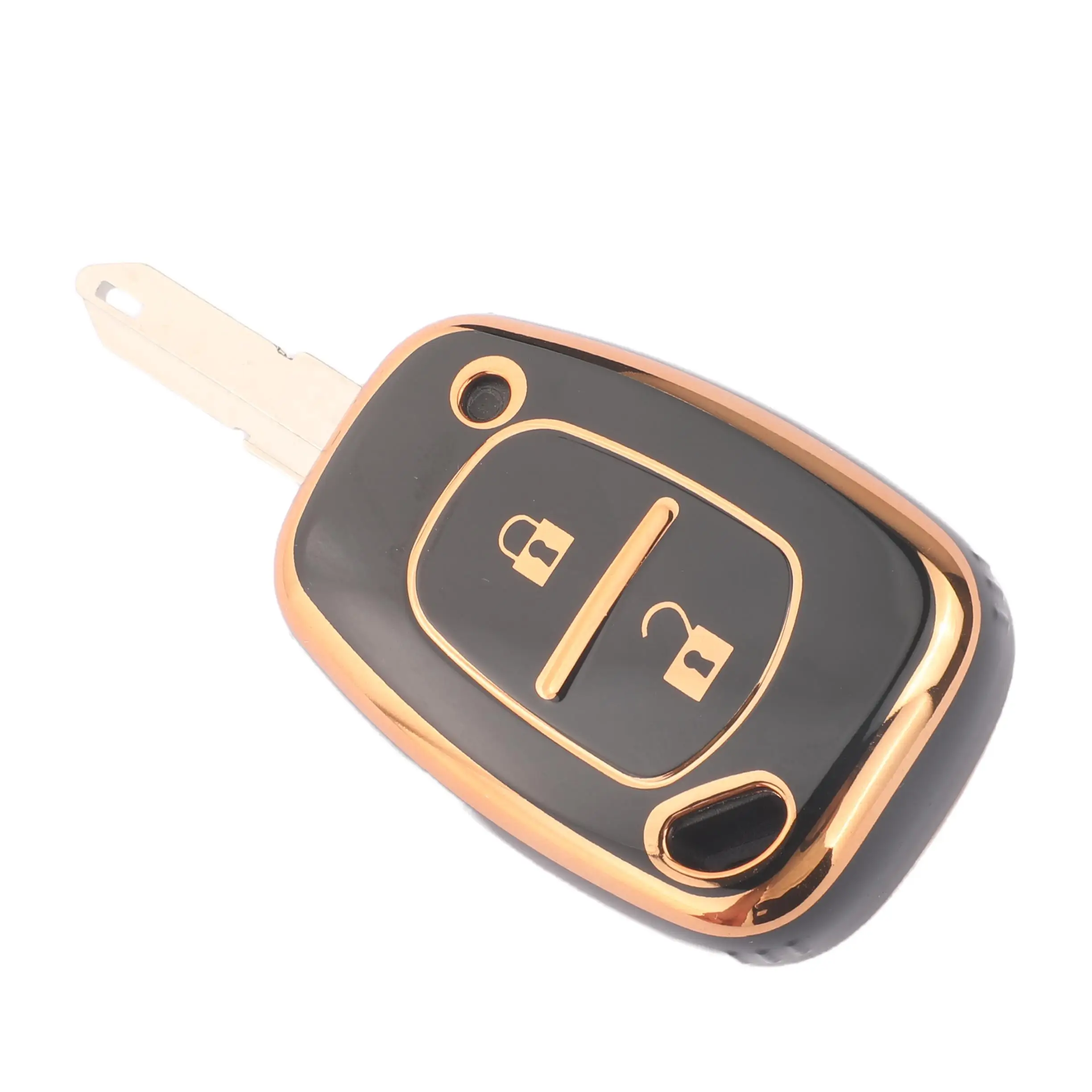 Jingyuqin 2BTN حافظة مفاتيح السيارة من البولي يوريثان فوب لرينو كانجو ترافيك كليو 2004 ماستر لنيسان إنترستار أوبل فيفارو 2003 موفانو