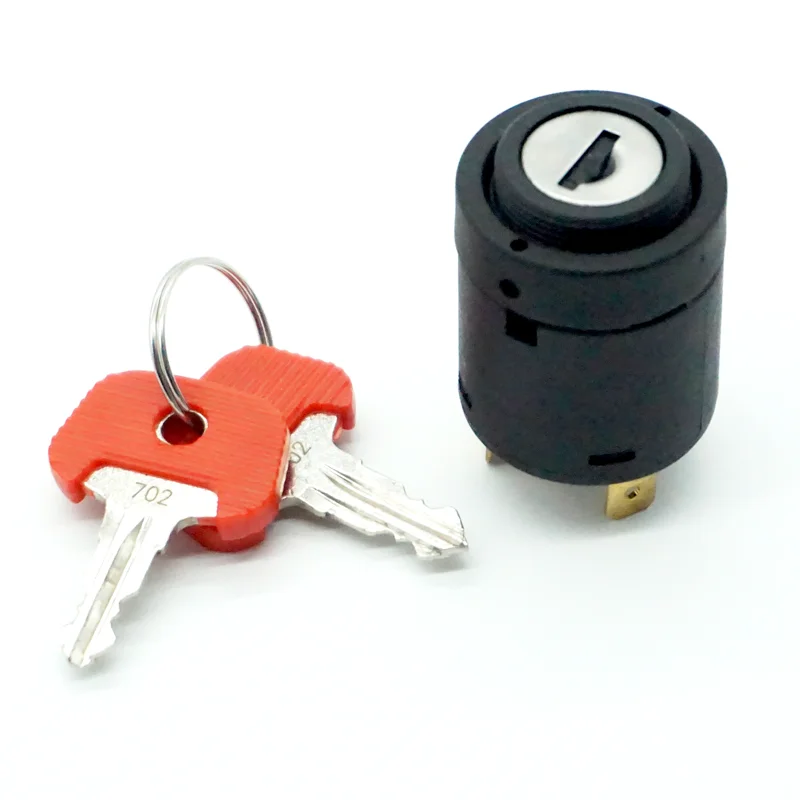 Ignition Switch 28526100 /Forklift Parts 702 Key Switch for Jungheinrich with 2 Red keys.