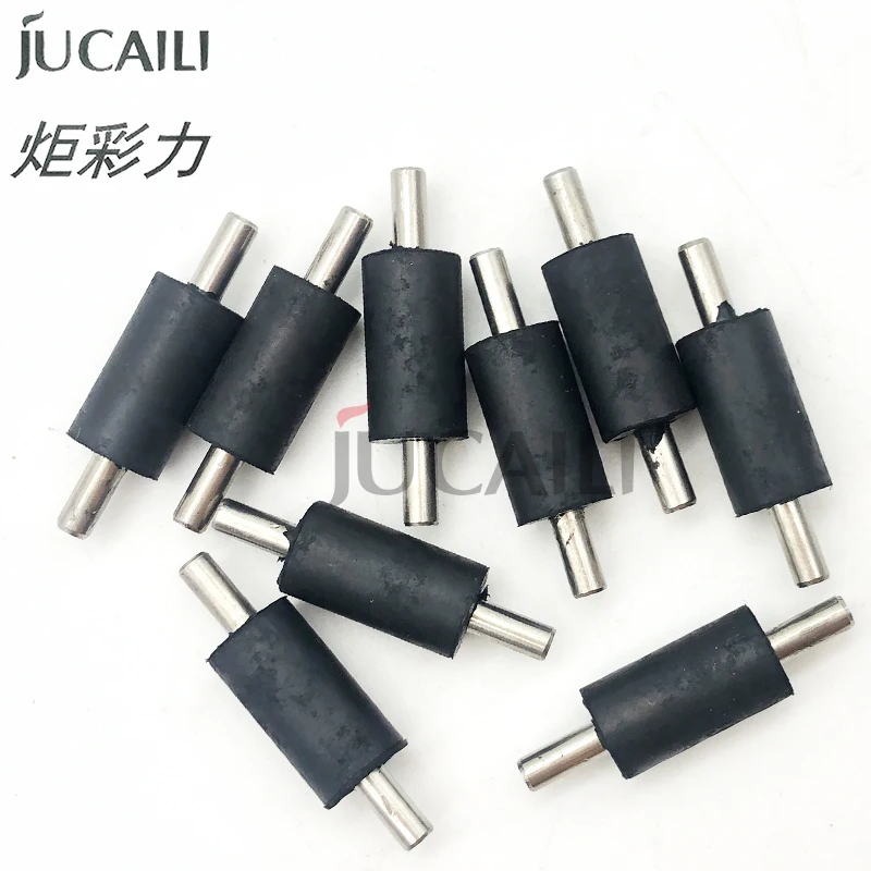 Infiniti Icontek Zhongye Crystaljet 잉크젯 프린터 용 JCL 10pcs 29.7mm 고무 종이 압력 핀치 롤러