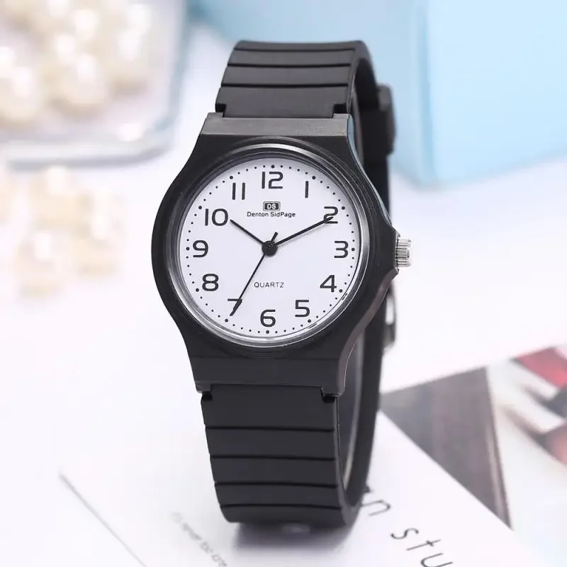 

Simple Men Business Watch Silicone Strap Analog Quartz Watches Men Women Relogio Masculino Couple Wristwatch Relojes Para Mujer