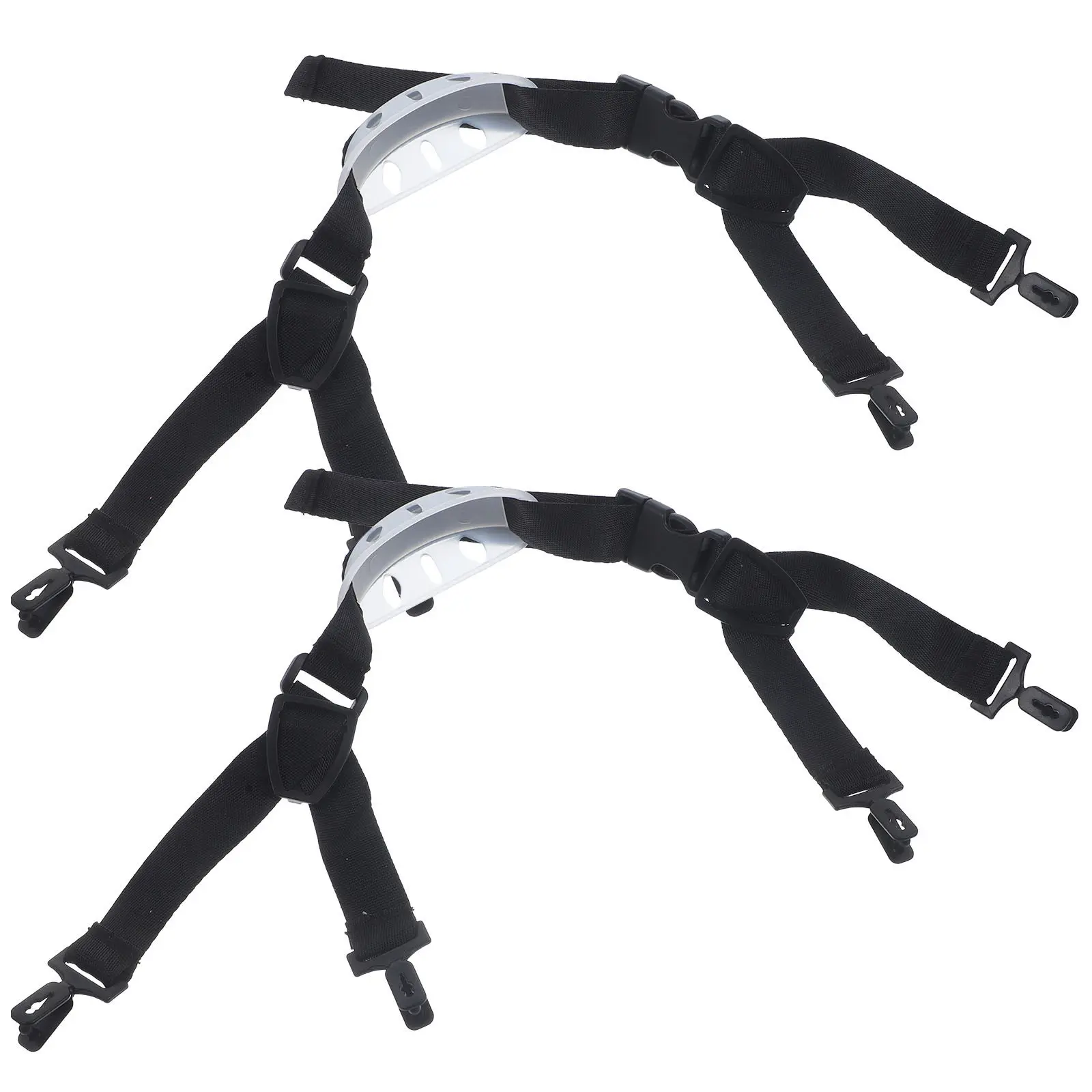 

2Pcs Universal Hard Hat Chin Strap Premium Nylon PP Adjustable Safety Strap for Construction Site Comfortable
