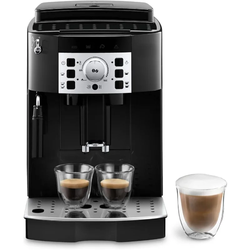 

Magnifica S ECAM22.110.B, Coffee Maker with with Milk Frother, Automatic Espresso Machine with 2 Hot Coffee Drinks Recipes