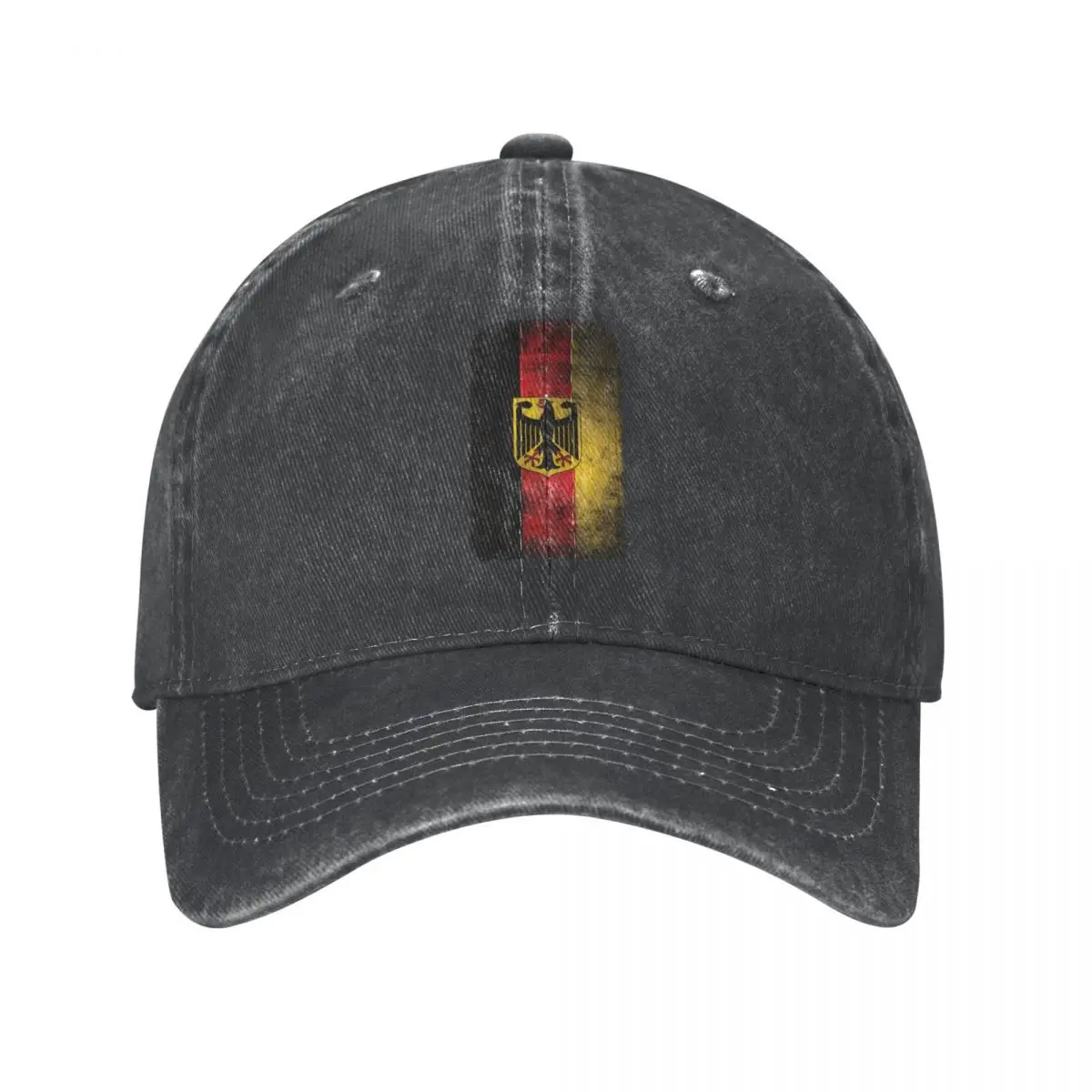 

Germany Flag Eagle Coat Of Arms Bundesadler Baseball Cap Classic Distressed Denim Sun Cap Men Women Outdoor Summer Caps Hat