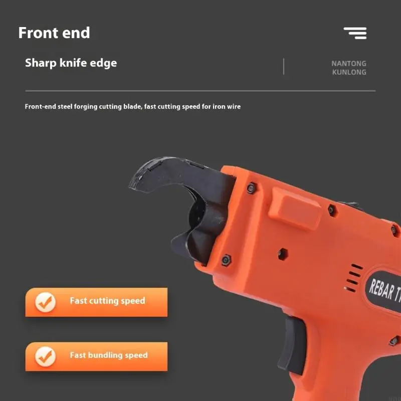 

HandsFree Electric Bar Tiers Waterproof Design Long Last Lithium batteries Ergonomic Grip For Structural Engineering M4YD