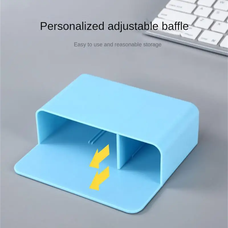 Fridge Magnetic Storage Box Stationery Organizer Pen Holder Desk Organizer Stationery Whiteboard Marker Chalk Pen Storage Boxes