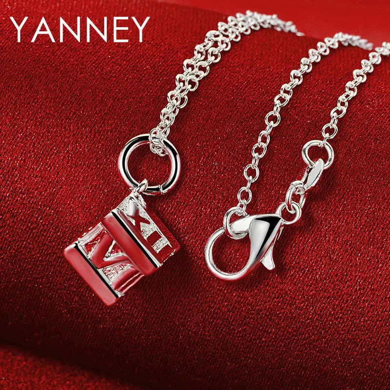 

Charm 925 Sterling Silver 16-30 Exquisite Four Leaf Clover Starfish Necklace Women Gift Accessories Wedding Elegant Party