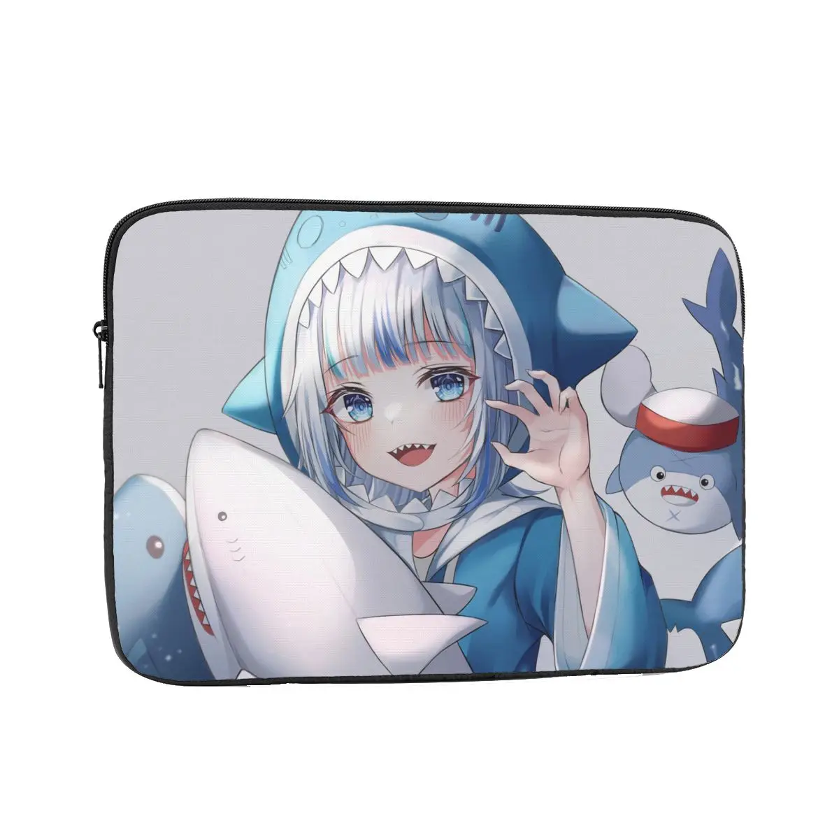 

Gura Gawr 12" 13" 15" 17" Laptop Bag Sleeve Notebook Sleeve Cover Bag Cute Shark Girls Shockproof Case Bag