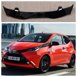 Roof Spoiler For Toyota Aygo 2014-2019 ABS Hatchback Glossy Black Spoiler Universal Roof Rear Wing Lip