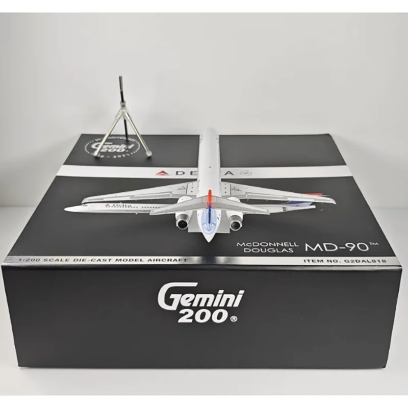 GeminiJets Diecast Scala 1:200 G2DAL962 Delta Air Lines MD-88 N925DL Collezione di modelli di aerei in lega Ornamento Regalo Giocattolo