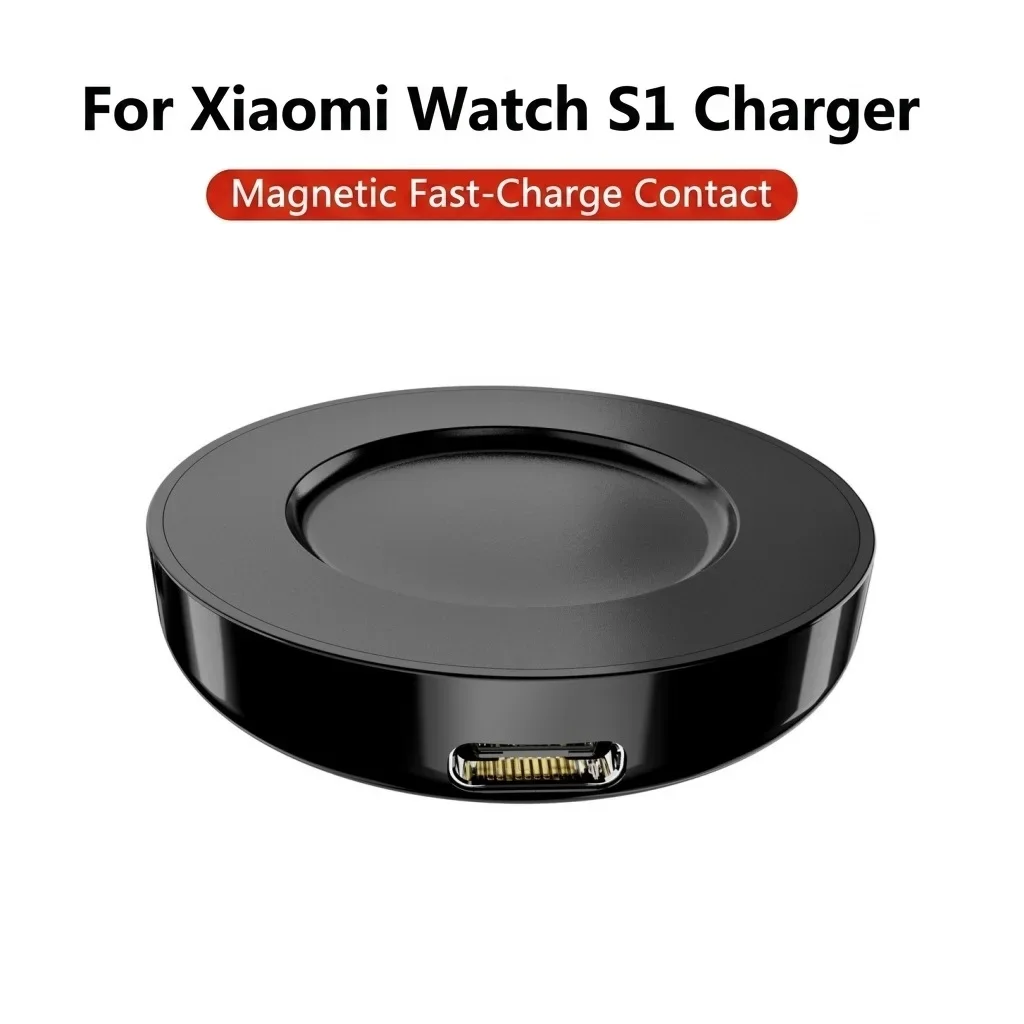 USB Type C Magnetic Charging Dock for Xiaomi Mi Smart Watch S1 Wireless Charger Cradle USB Cable Base