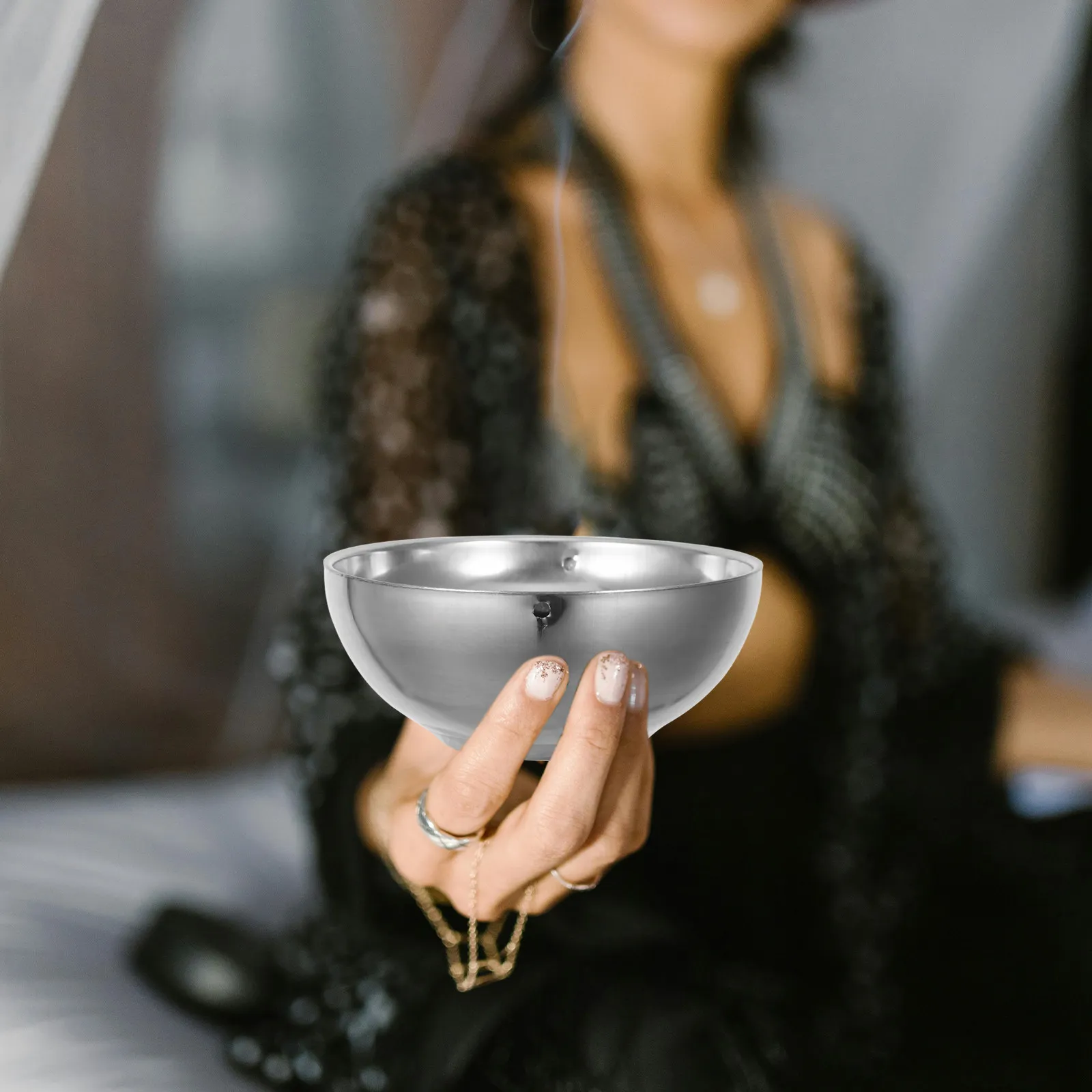 

2Pcs Water Appearing from Empty Bowl Magic Trick Device Robust Reusable Stage Party Prop for All Ages Entertainment Performance