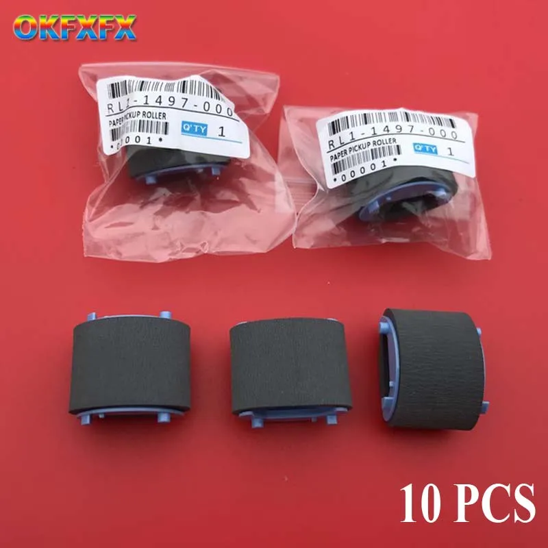 

10pc RL1-1497-000 Pickup Roller For HP M1530 M1536 M1120 M1522 P1505 P1566 P1606 MF 4410 4450 4452 4570 4550 D520 LBP 3250 6200