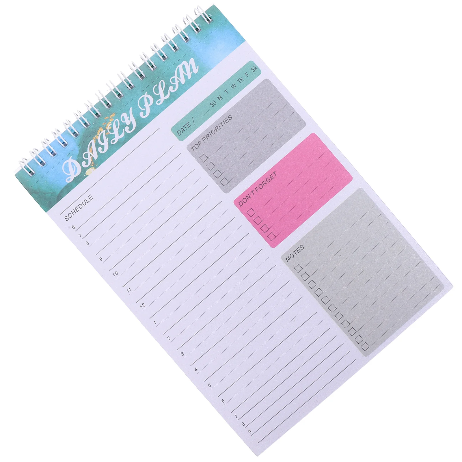 

Tear Off Planner Notepad Term Sheets Daily Desk Memo Pad Nonstick Tear Notepad Travel Size Paper Material