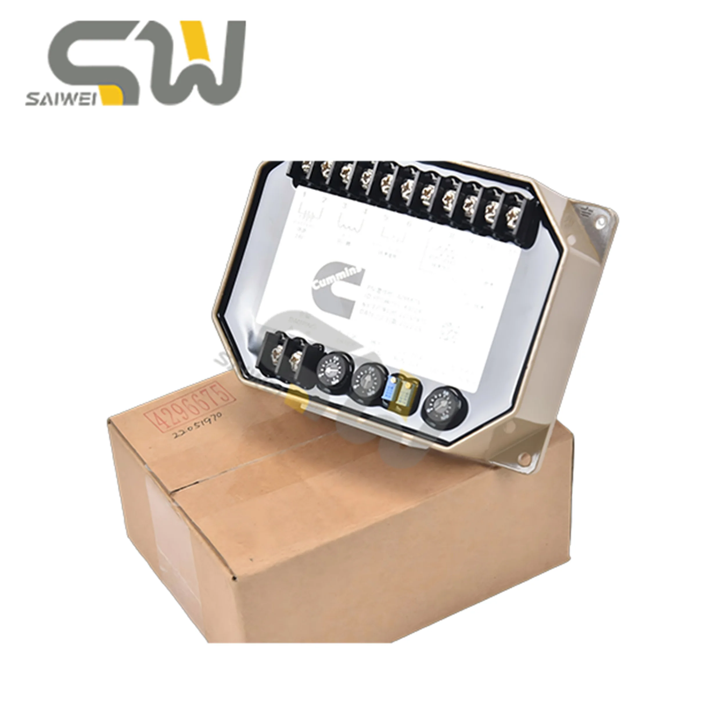 

Original Cummins 4296675 Electronic Regulator | Engine Control Panel Module | Generator Parts | Reliable Performance