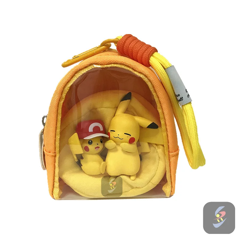 Pokemon Diy Bank Slaappositie Rugzak Hangend Ornament Fee Eevee Snorlax Jirachi Trendy Speelgoed Decoratie Collectible Gift