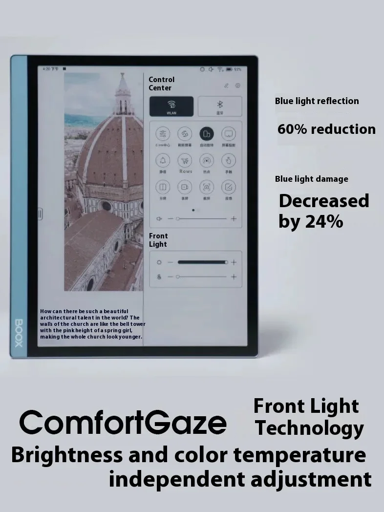 ONYX BOOX Tab10C حبر ملون فرشاة سريعة مكتب لوحي شاشة حبر قارئ الكتب الإلكترونية الذكية أندرويد 4 جيجابايت + 128 جيجابايت أندرويد 11 الكتاب الإلكتروني #2