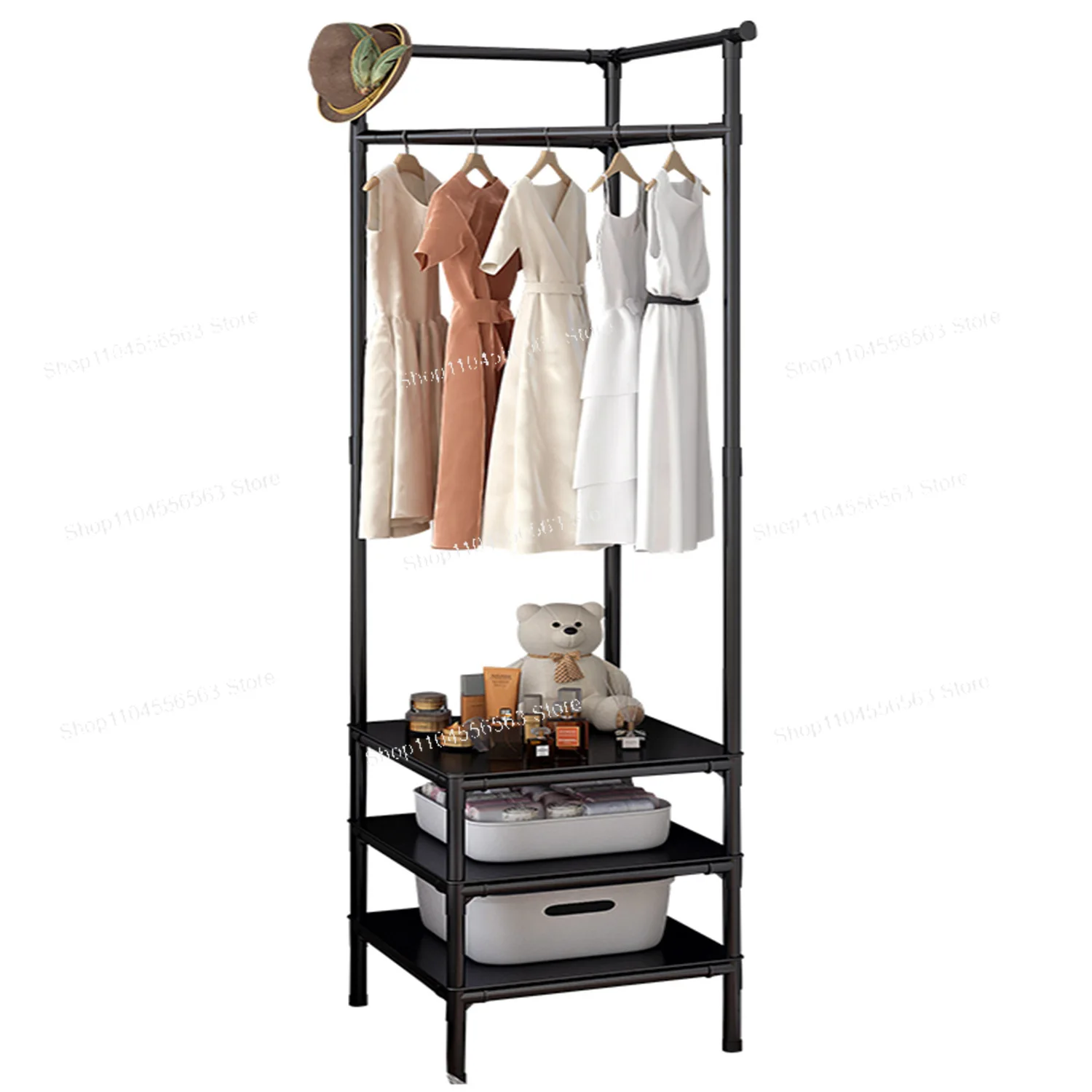 

Угловая вешалка для одежды Компактная мебель для спальни