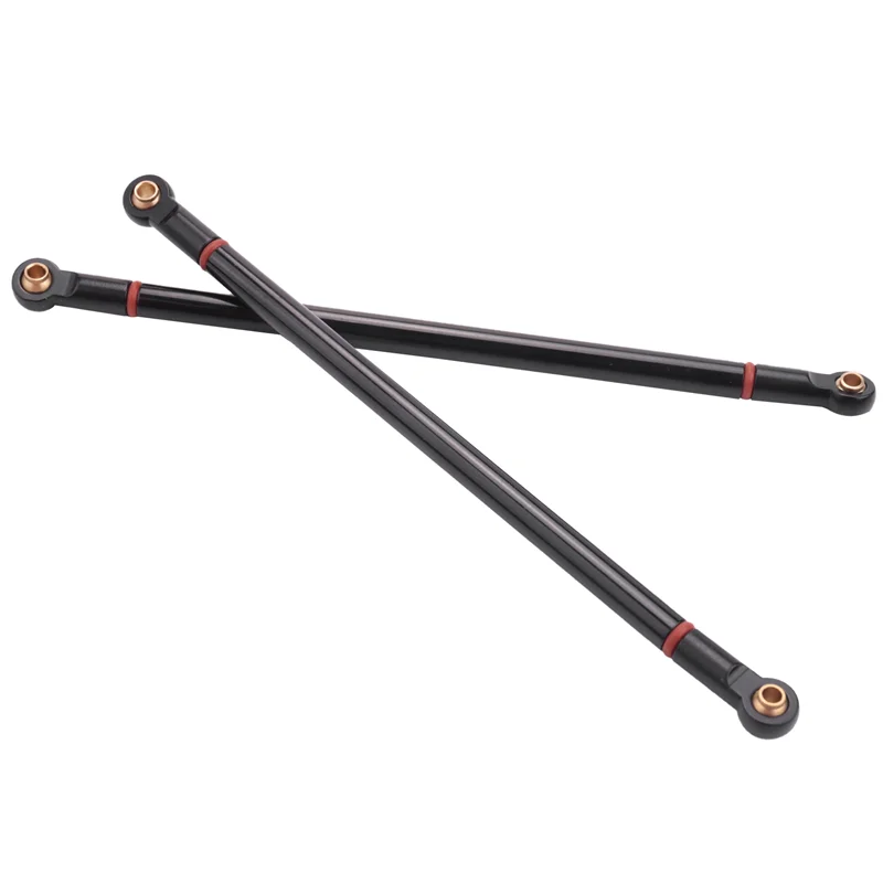 8Pcs/Lot Metal Link Rod 313MM Wheelbase Suit for Axial SCX10 1/10 RC Crawler Car Parts
