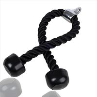 Portable Triceps Pull Down Rope Multi-Use Heavy Duty Fitness Attachment Cable Muscle Training Stable Biceps Rope
