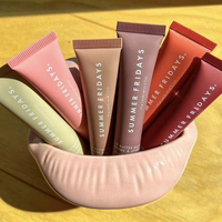 Hot Sale Summer Fridays Lip Balm Mini Lip Gloss Set New Moisturizing Transparent Smooth Soft Tube Mirror INS Lipstick Lip Makeup