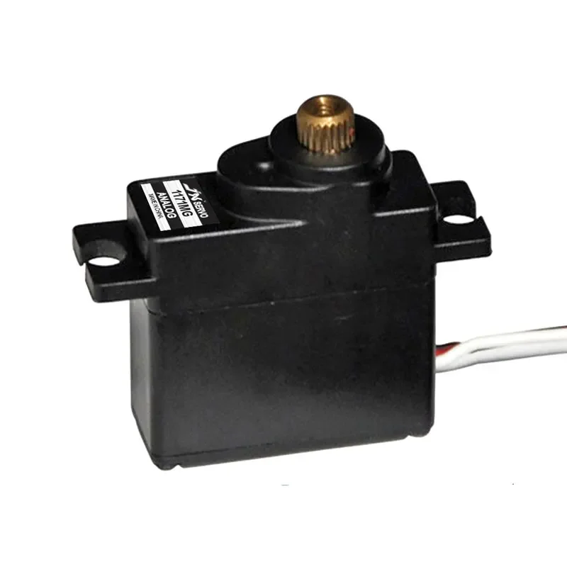 JX Servo PS-1171MG 17g Servo de engrenagem de metal com chifres para modelo RC