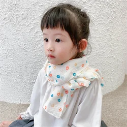 Winter Children's Triangle Scarf Wool Solid Scarf Baby Girls Soft Shawl Kids Collar Warm Neckerchief Boys Drool Saliva Towels