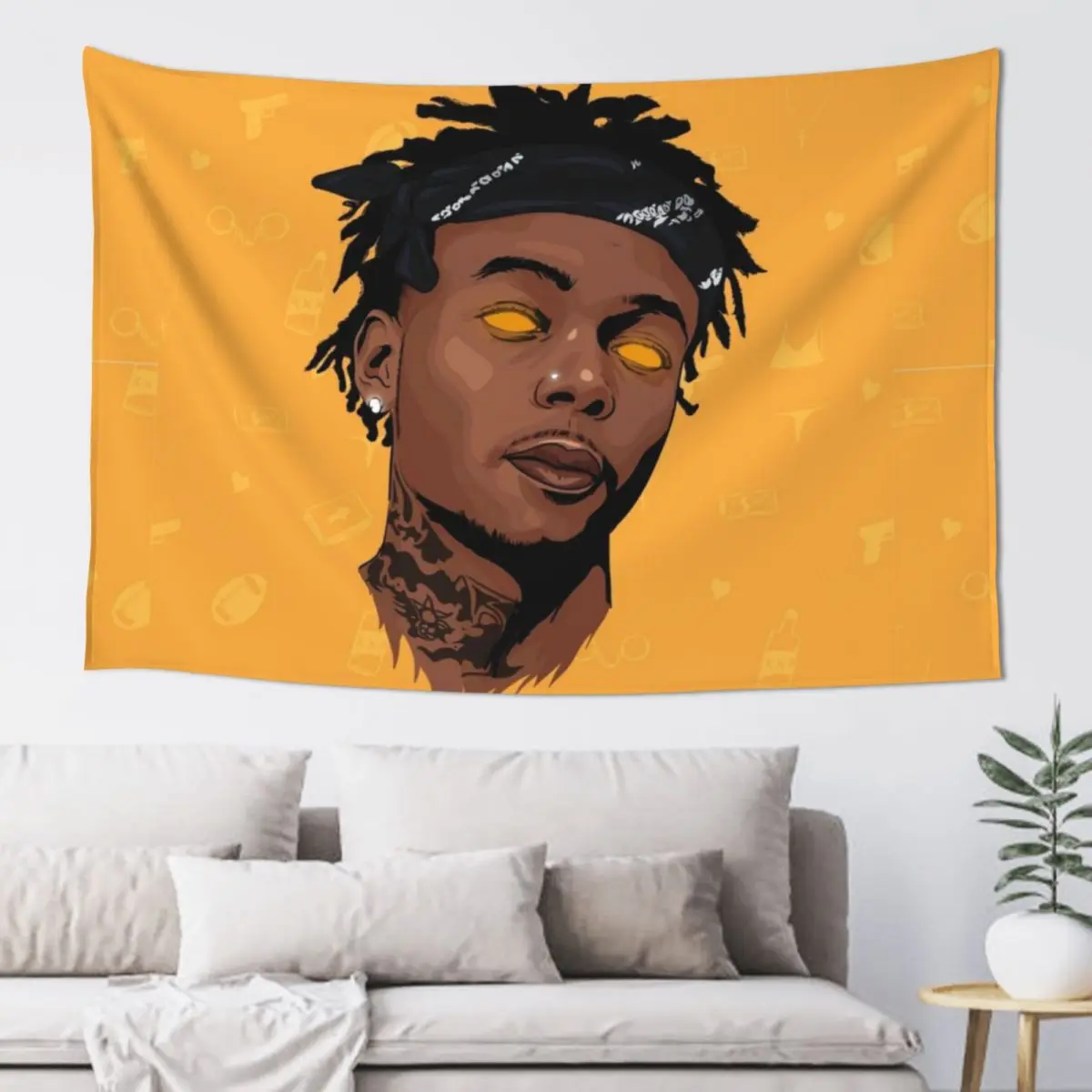 J.I.D Tapestry Tapete For The Wall Wall Hanging Wall Tapestry