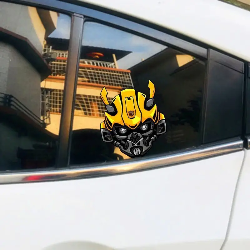 Adesivo Refletivo para Carro, Adesivo Criativo de Personalidade para Decoração de Vidro de Motocicleta e Mala
