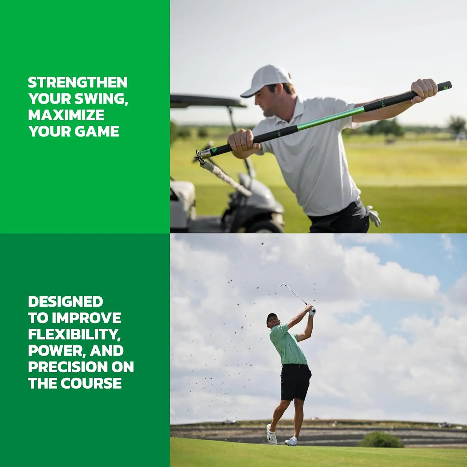 Swing Trainer - Golf Training Aid with for Strength, Flexibility & Better Swing Mechanics golf accessories  golf swing trainer