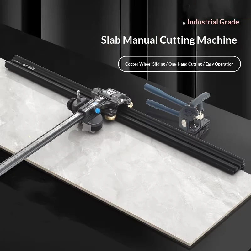 High-precision T-type Tile Cutter Portable Track Pusher for Large Slabs Tile Cutting Tool Ceramic Manual Floor Tile Push Knife
