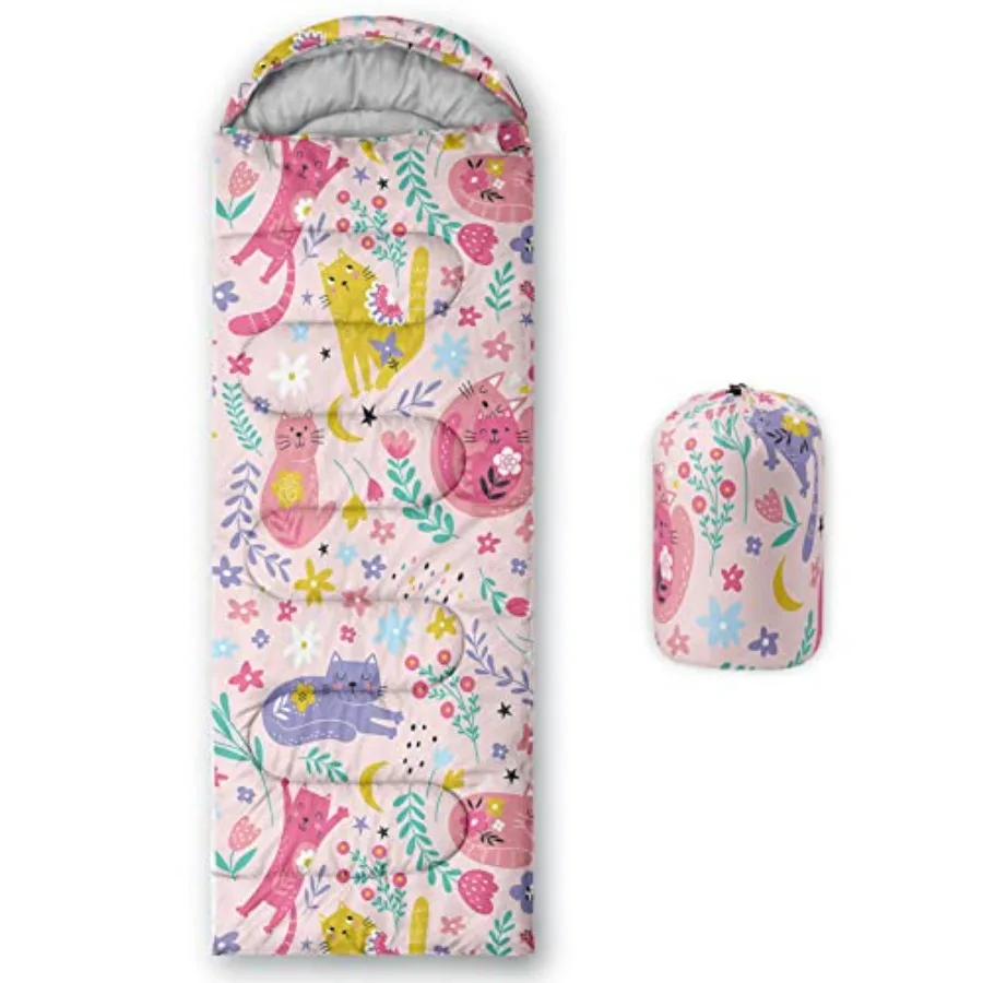 

Спальные мешки для кемпинга: 3-сезонные, для теплой и холодной погоды, легкие, водонепроницаемые, для взрослых, путешествий и активного отдыха