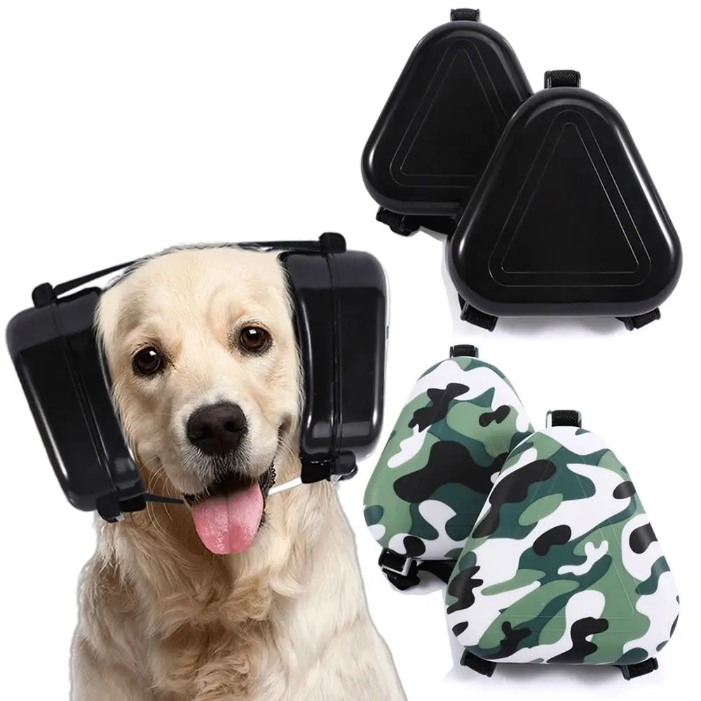 

Convenient Head-worn Pet Earmuffs Hearing Protection Anti-noise Dog Ear Cover Adjustable Comfort Pet Ear Protection Travel