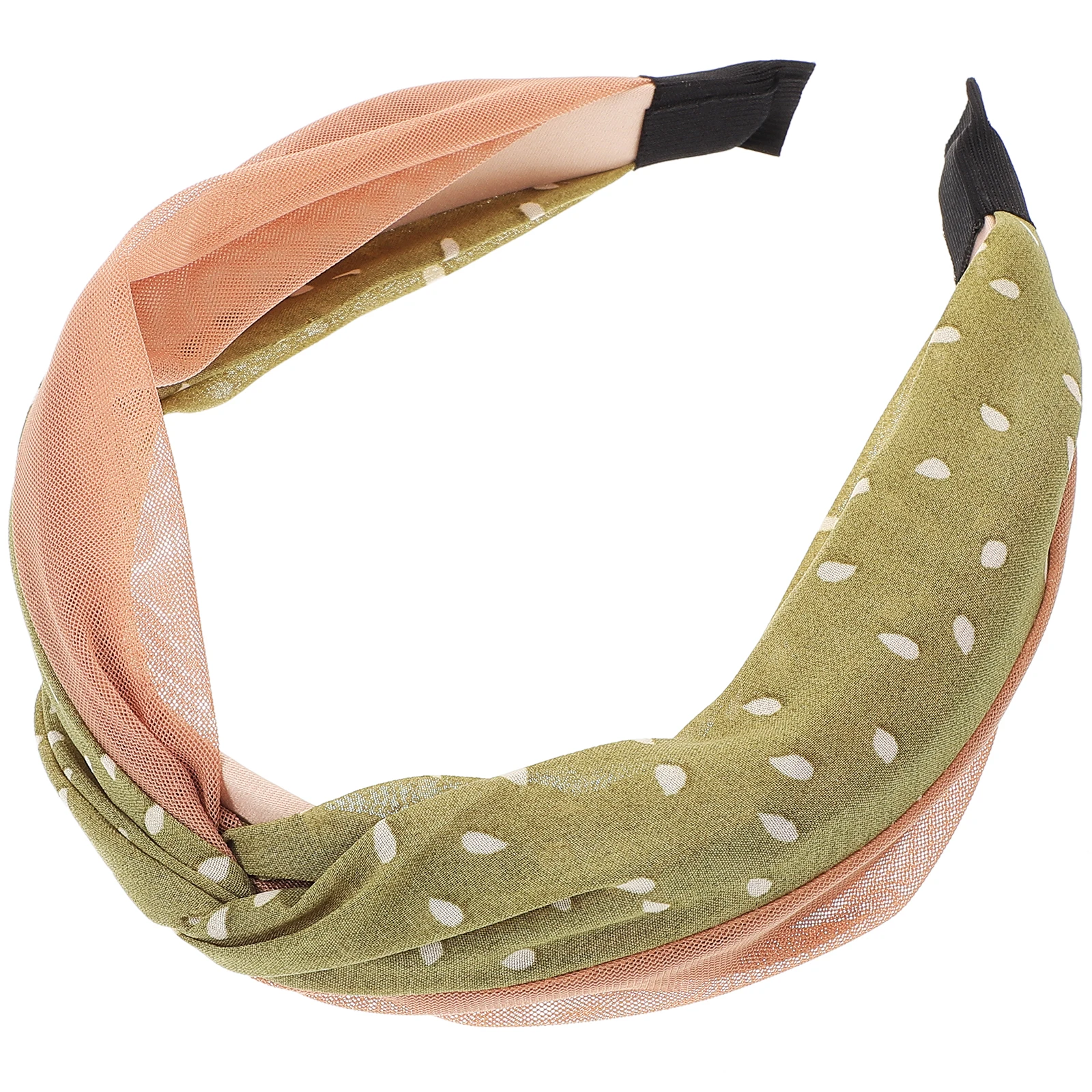 

Dot Headband Fabric Hoop Non Slip Wide Brimmed Hair Bands Women Cute Stylish Comfortable Lightweight Birthday Bachelorette