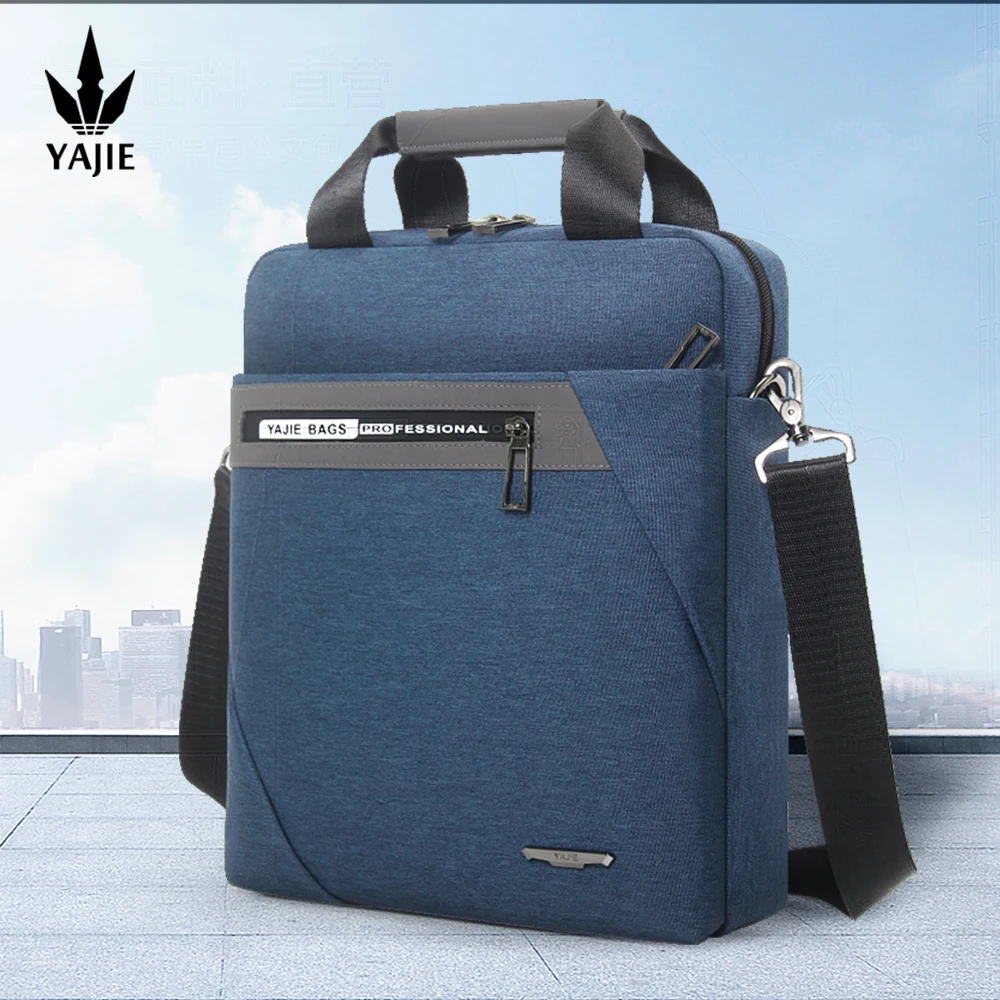 Teczka męska 13-calowe torby na laptopa Torebki męskie wodoodporna torba na ramię Torba na ramię Crossbody Oxford Cloth Work Business