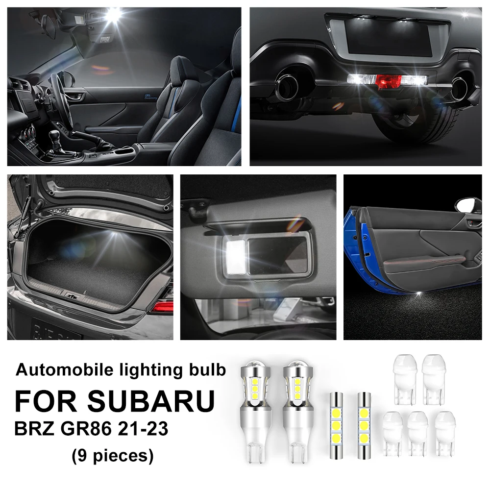 16 Colors LED Interior Light Kit – Reverse Bulbs Included For 2022+ Subaru BRZ / Toyota GR86