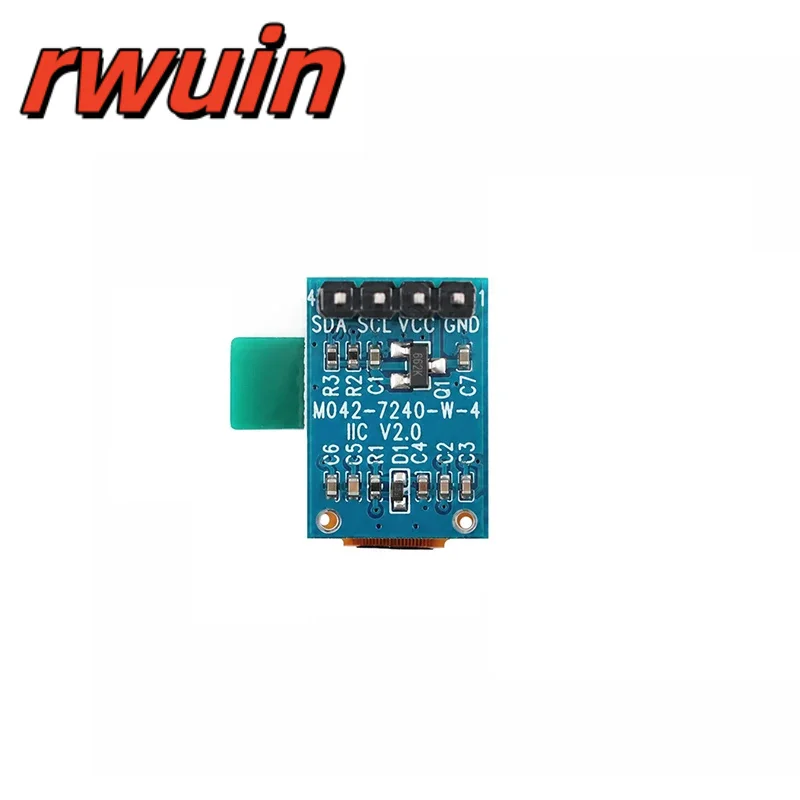 0.42inch OLED Display LCD Screen 4Pin 72x40 Module SSD1315 Driver Serial Port  IIC I2C 72*40 0.42
