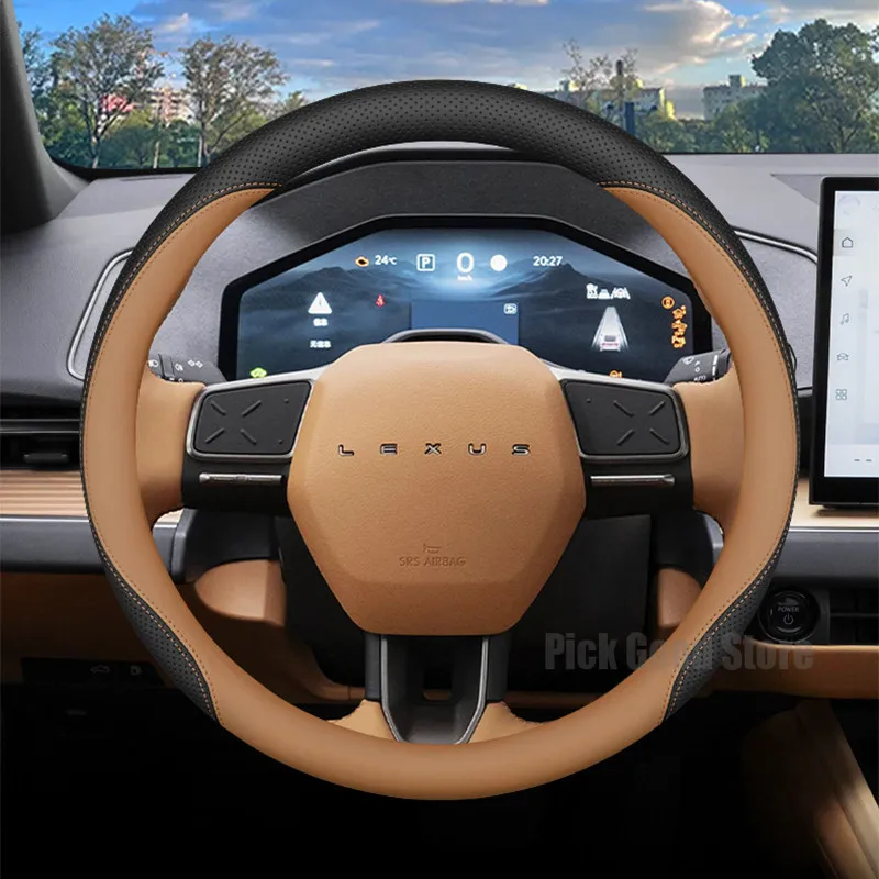 Car Steering Wheel Cover For Lexus Es300h Es350h Es Lbx Nx350h Nx450h Lx600 Rx Rx500h Rx350 2027 2026 Non-slip Car Accessories